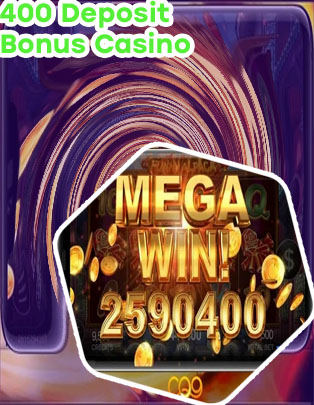 400 procent casino bonus in AU